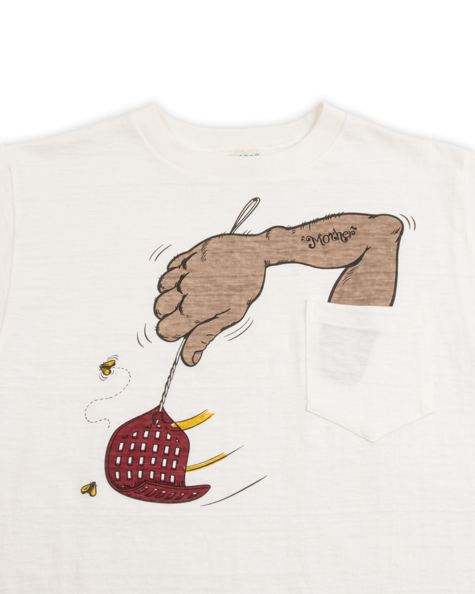John Gluckow Arm in the Pocket T-Shirt - Off-White - Standard & Strange
