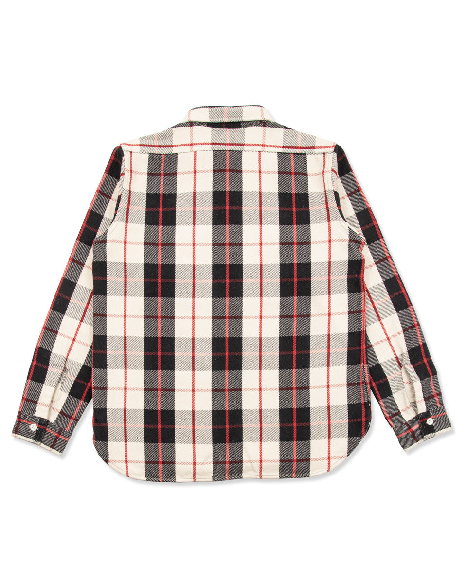 Warehouse Flannel Shirt (B) - Black O/W - Standard & Strange