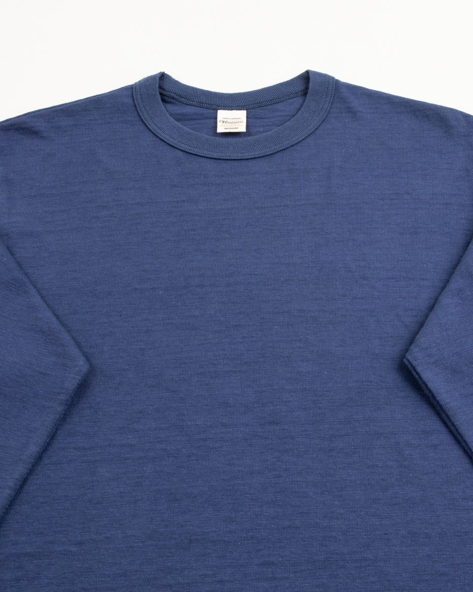 Warehouse Long Sleeve Crew Neck Tee - Navy - Standard & Strange