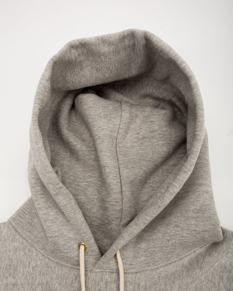 Warehouse Lot 484 Reverse Weave Loopwheel Pullover Hoodie - Heather Gray - Standard & Strange