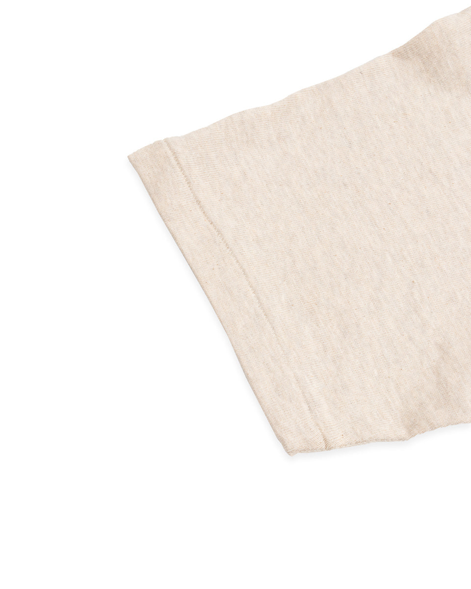 Warehouse Slub Cotton Pocket Tee - Oatmeal - Standard & Strange