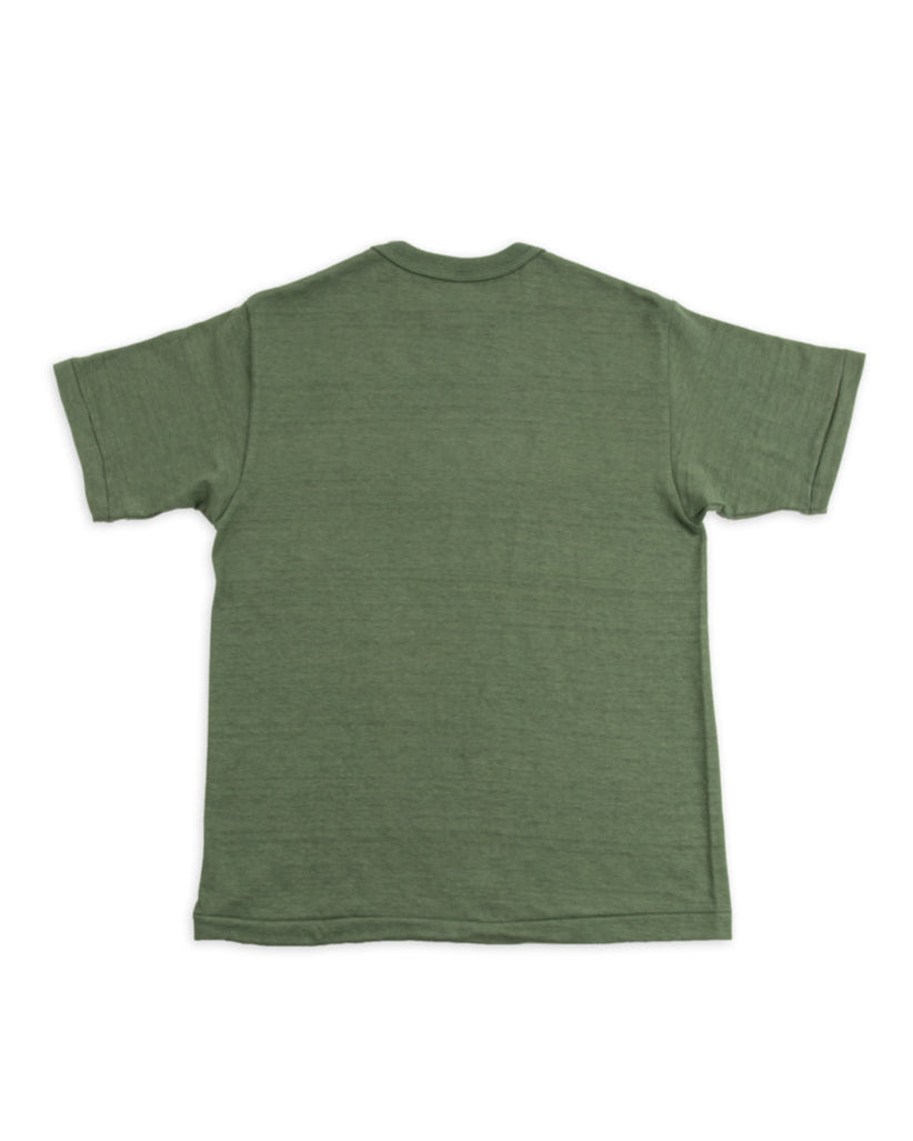 Warehouse Slub Cotton Tee - Green - Standard & Strange
