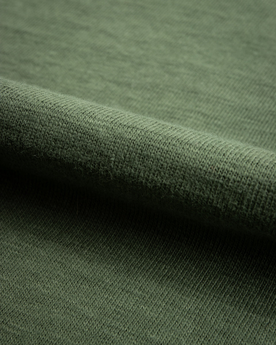 Warehouse Slub Cotton Tee - Green - Standard & Strange