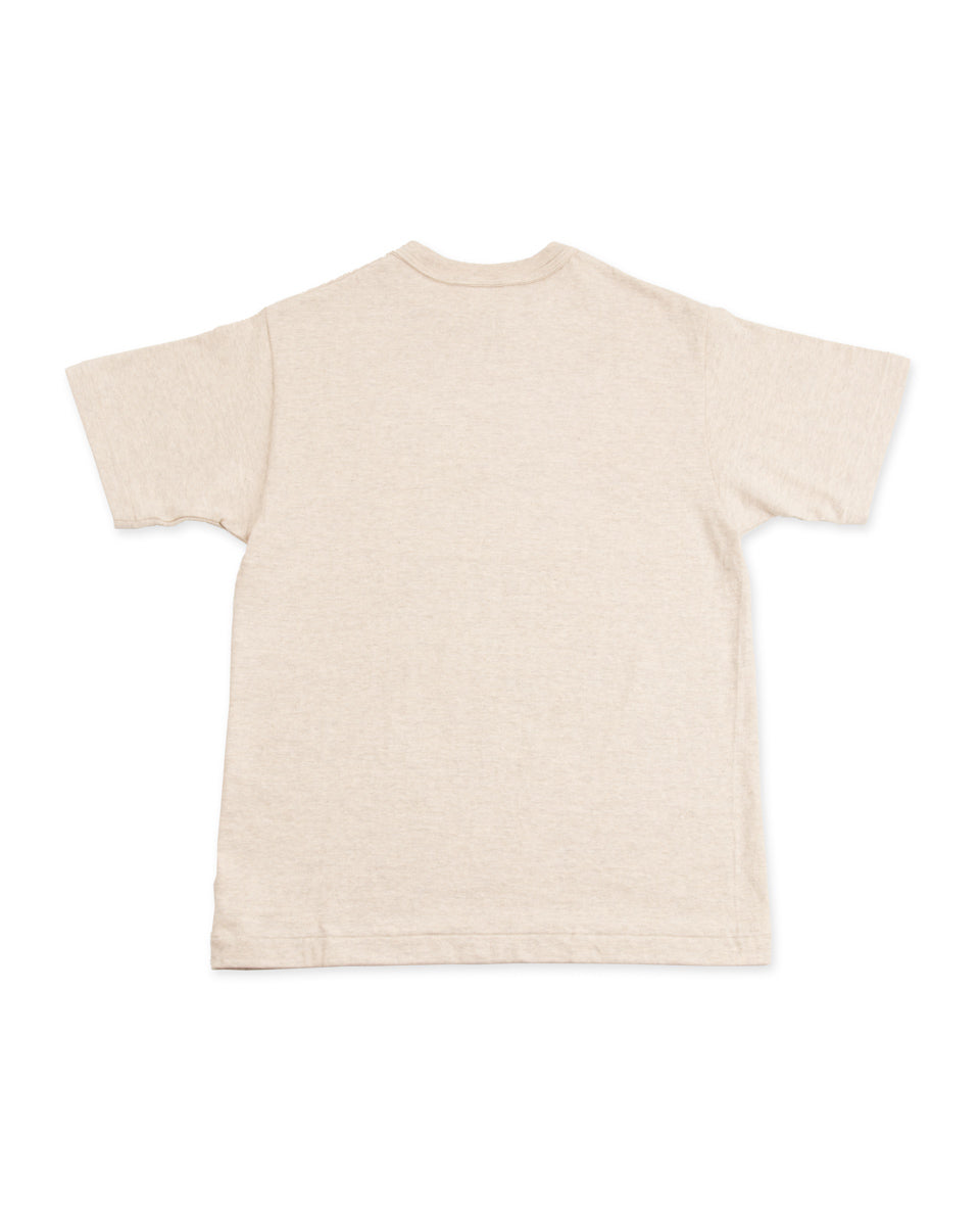 Warehouse Slub Cotton Tee - Oatmeal - Standard & Strange