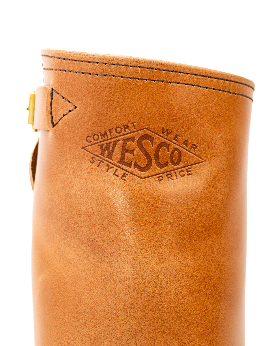 Wesco S&S x Wesco Mister Lou Engineer Boot - Natural Horsebutt - Standard & Strange