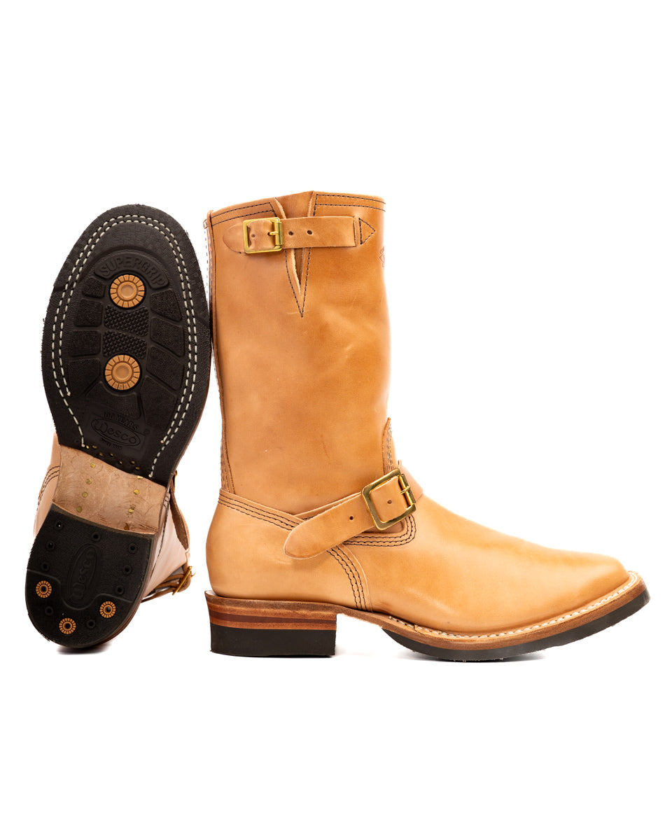 Wesco S&S x Wesco Mister Lou Engineer Boot - Natural Horsebutt - Standard & Strange