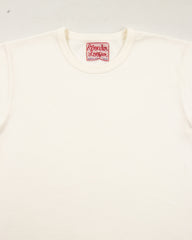 Wonder Looper Double Heavyweight Crewneck T-shirt - White - Standard & Strange