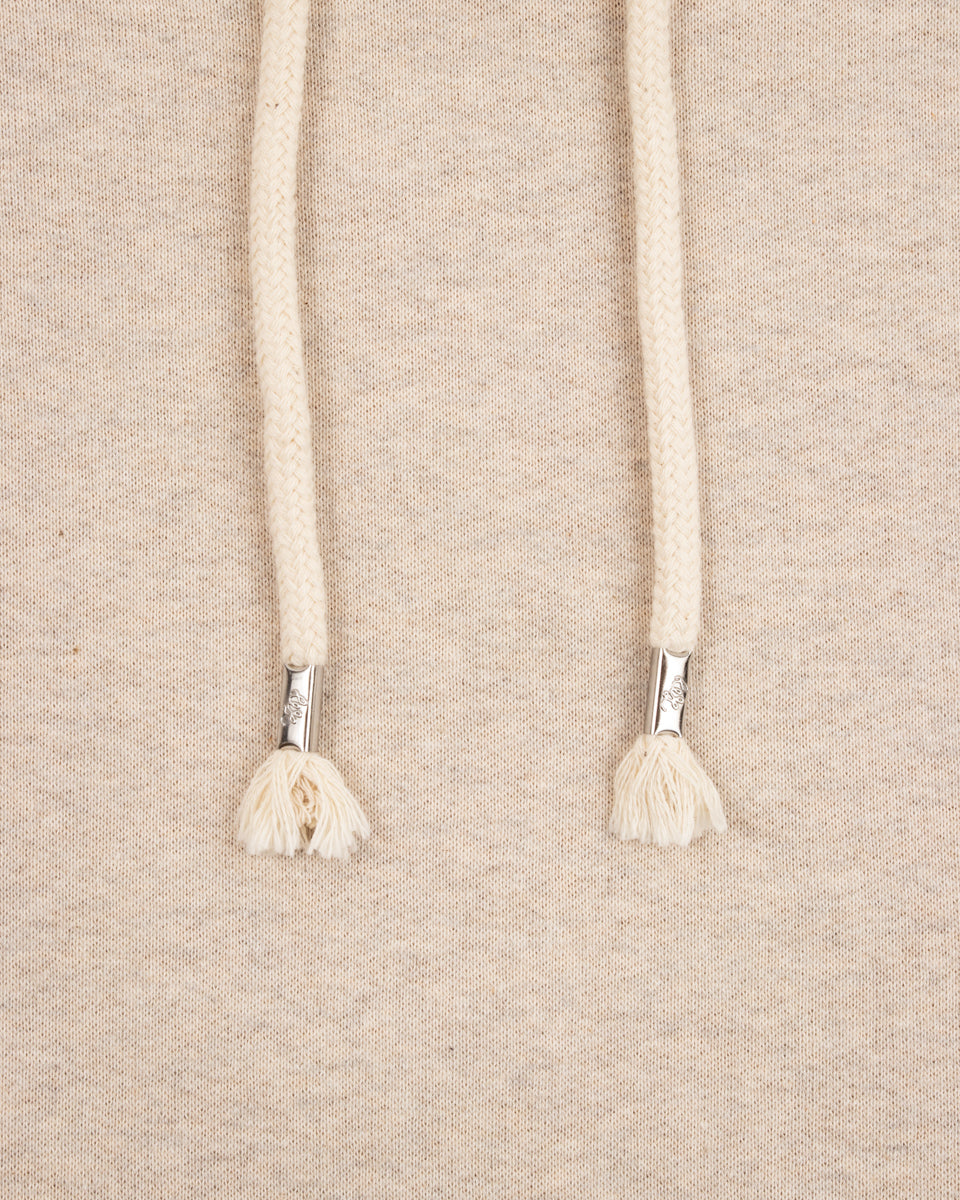 Wonder Looper Fleeced Foxfibre® Pullover Hoodie - Oatmeal - Standard & Strange