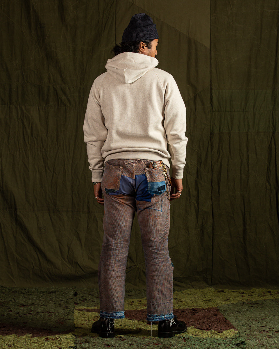 Wonder Looper Fleeced Foxfibre® Pullover Hoodie - Oatmeal - Standard & Strange