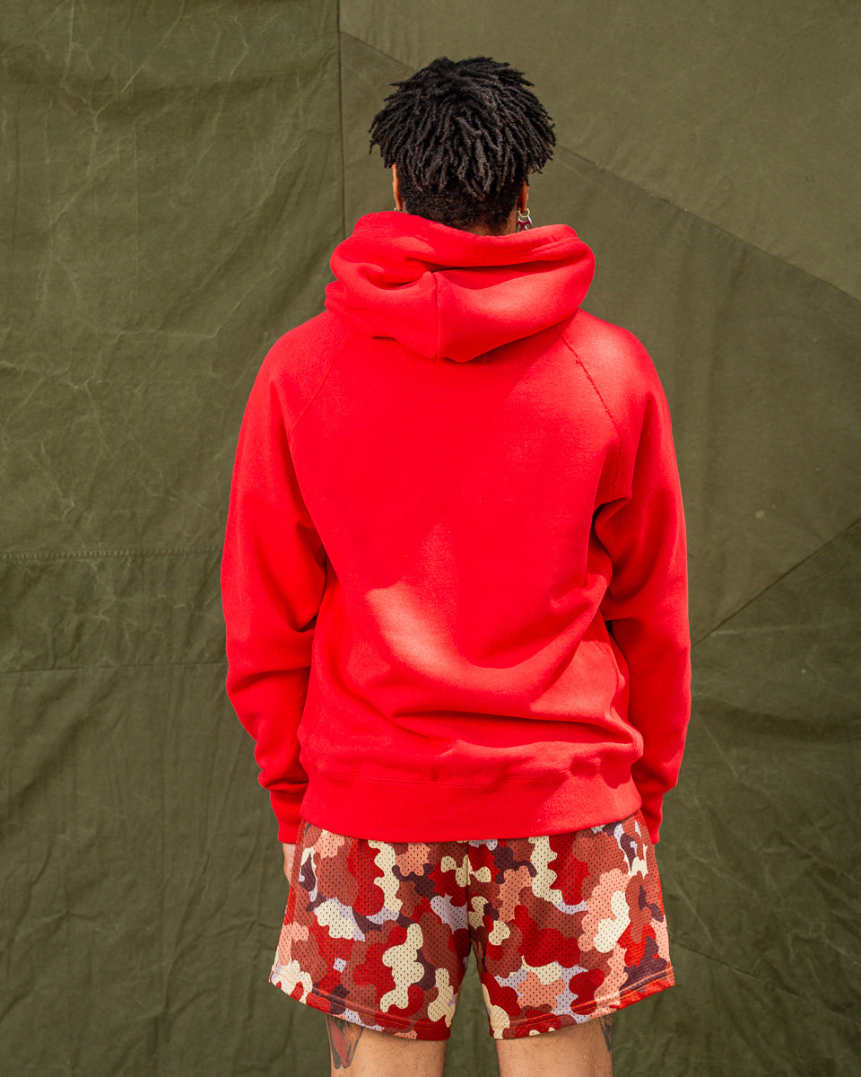 Wonder Looper Super Looper French Terry Pullover Hoodie - Red - Standard & Strange