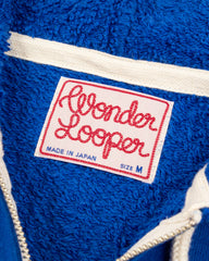Wonder Looper Super Looper French Terry Zip Hoodie - Blue - Standard & Strange