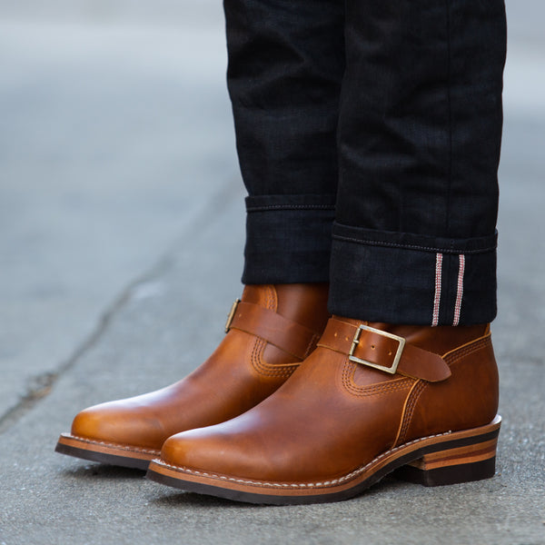 Wesco Wesco 7500 British Tan Engineer Boot Standard & Strange