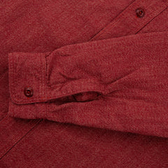 The Real McCoy's 8 Hour Union Twist Chambray Work Shirt - Red - Standard & Strange