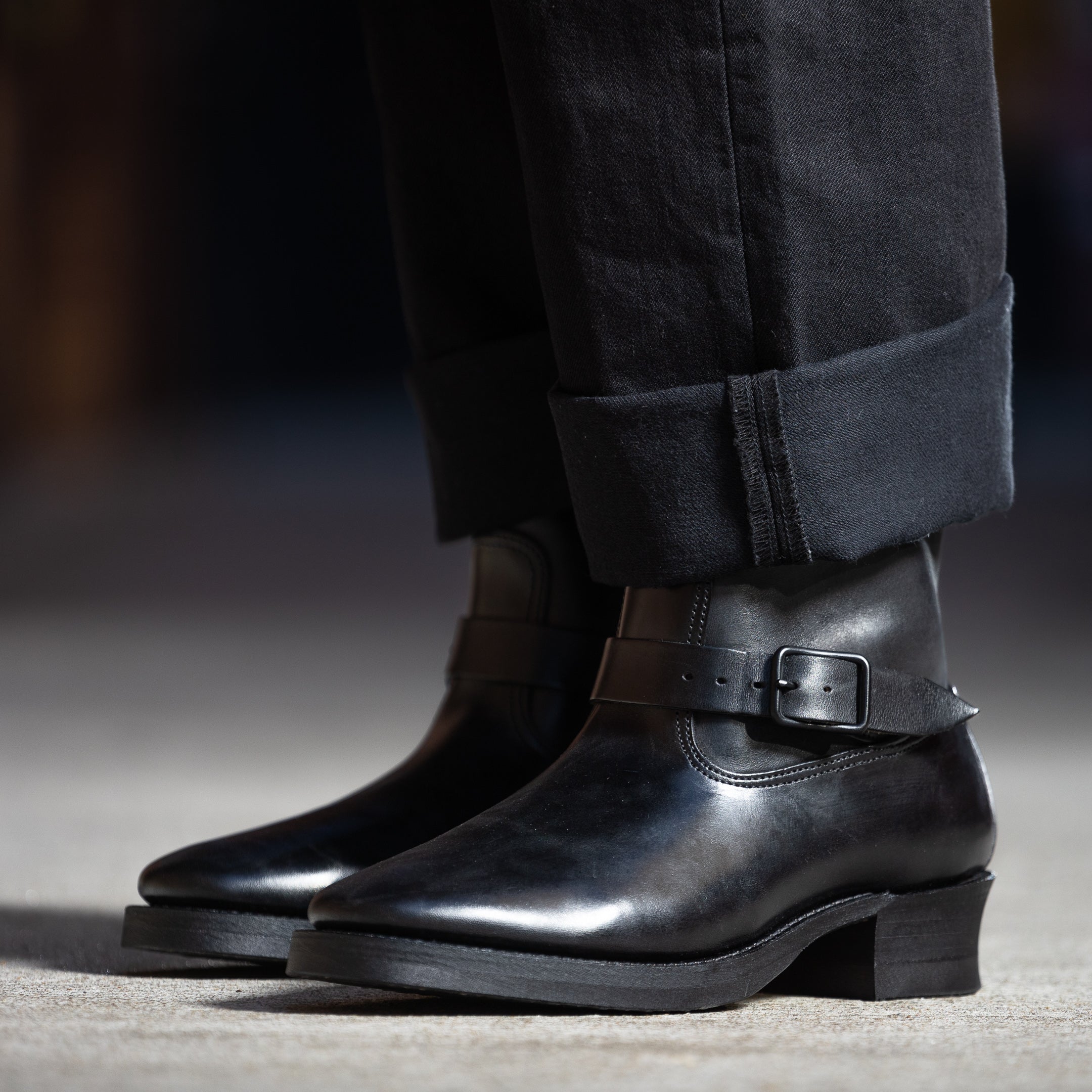 Attractions Engineer Boots "The Pioneer" - Guidi Horsebutt - Standard & Strange