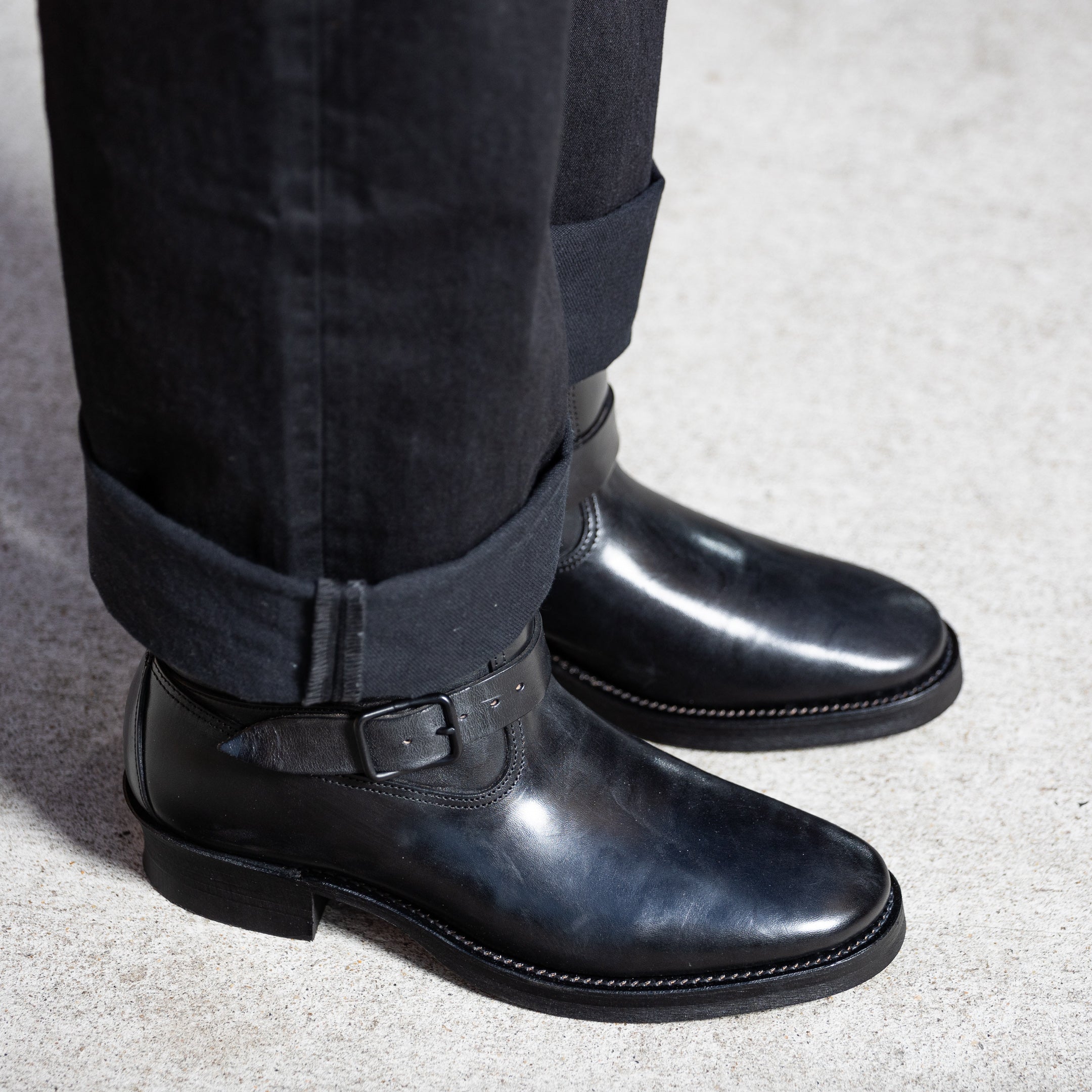 Attractions Engineer Boots "The Pioneer" - Guidi Horsebutt - Standard & Strange