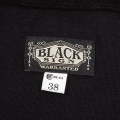 Black Sign Heavyweight 1920s Amish Sweater - Black - Standard & Strange
