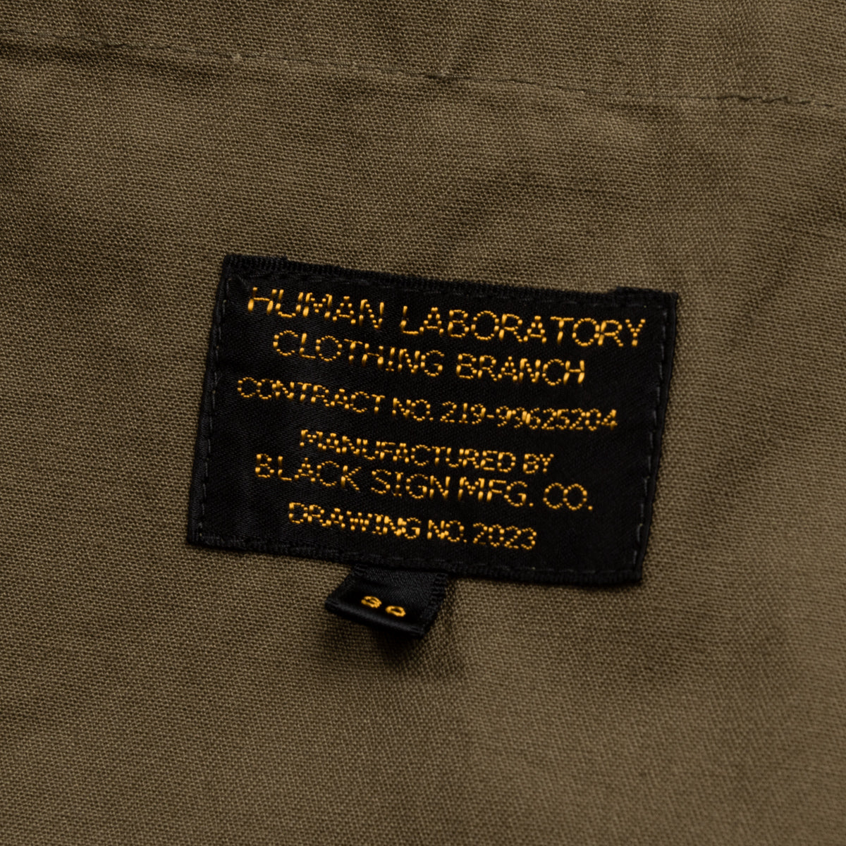 Black Sign Khaki Chino Trousers Type 2 - Beige (Unhemmed) - Standard & Strange