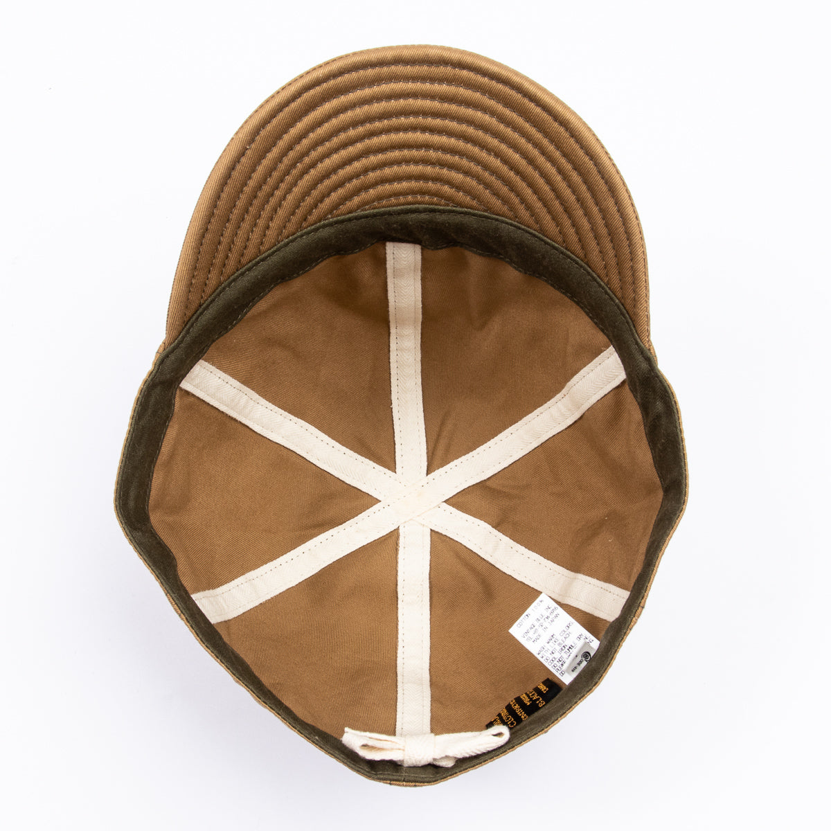 Black Sign Mechanics Cap - Field Beige Chino - Standard & Strange