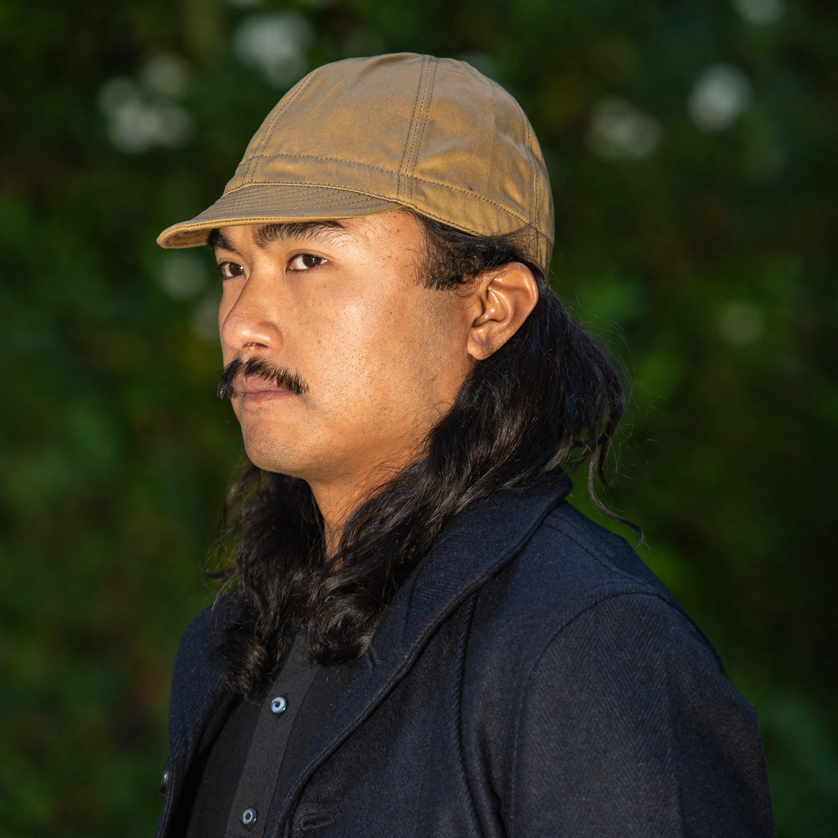 Black Sign Mechanics Cap - Field Beige Chino - Standard & Strange