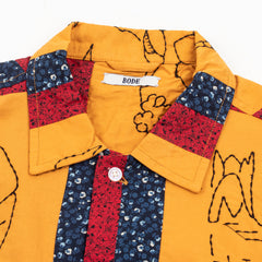Bode Birdsong Quilt L/S Shirt - Standard & Strange