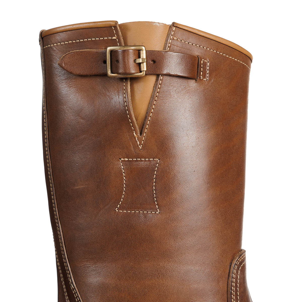 Clinch Boots Engineer Boot - Natural Horsebutt - CN Wide Last - Standard & Strange