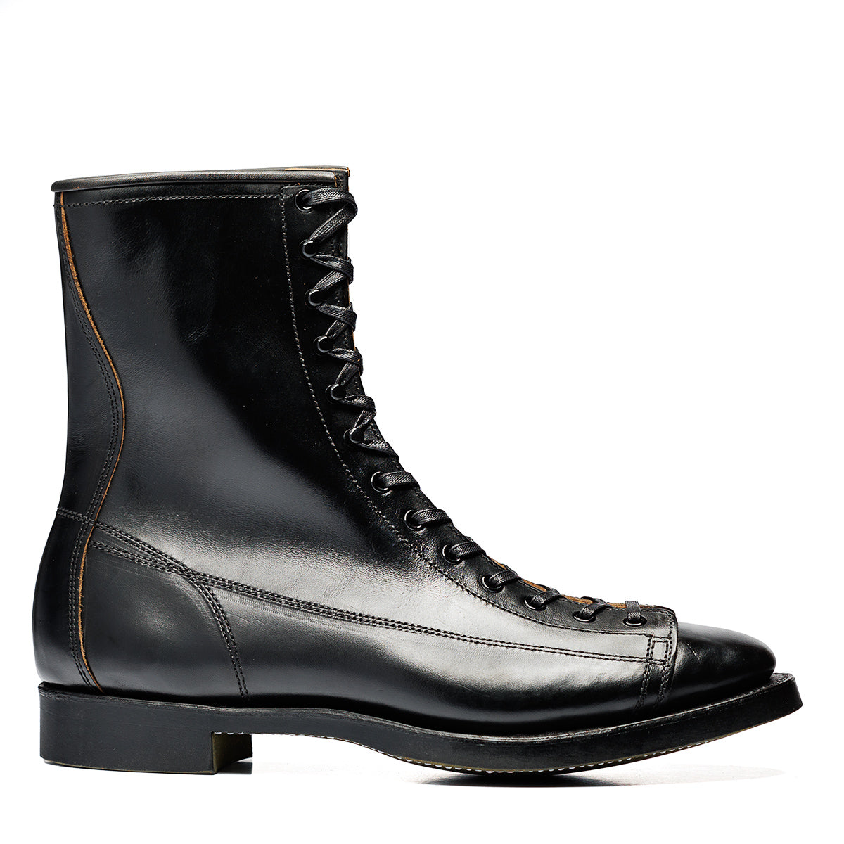 Clinch Boots Gary Boots - Black Overdyed Horsebutt - CN-S Last - Standard & Strange