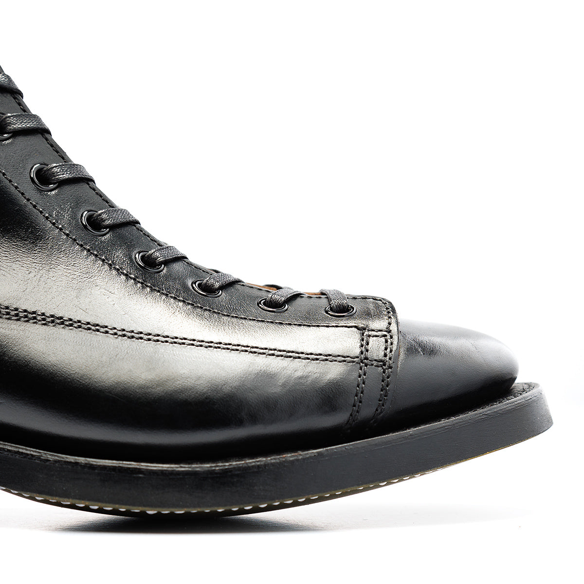 Clinch Boots Gary Boots - Black Overdyed Horsebutt - CN-S Last - Standard & Strange