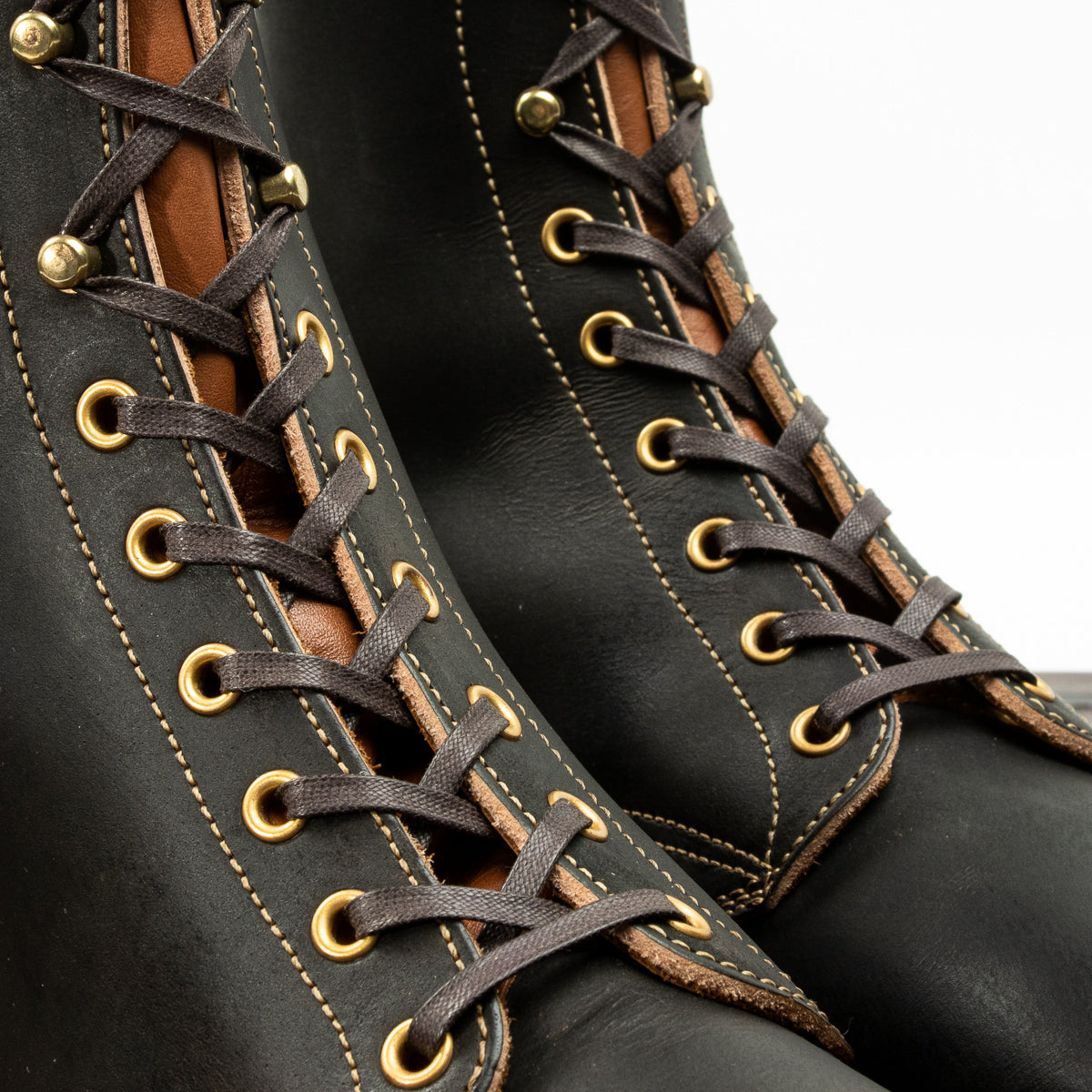 Clinch Boots Hi-Liner Boots - Black Overdyed Latigo - CN-S Last - Standard & Strange
