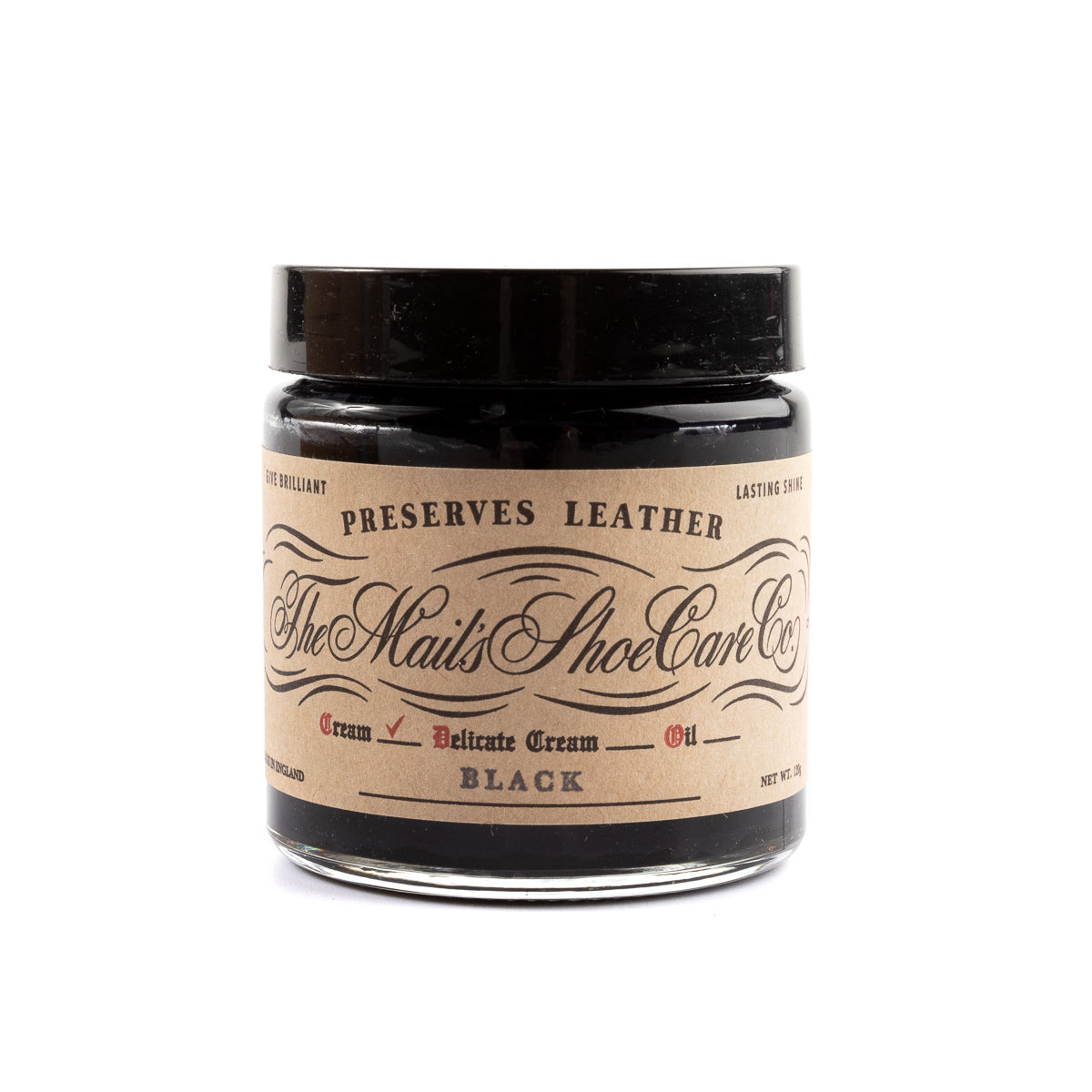 Clinch Boots The Mail's Shoe Care Co - Black Cream - Standard & Strange