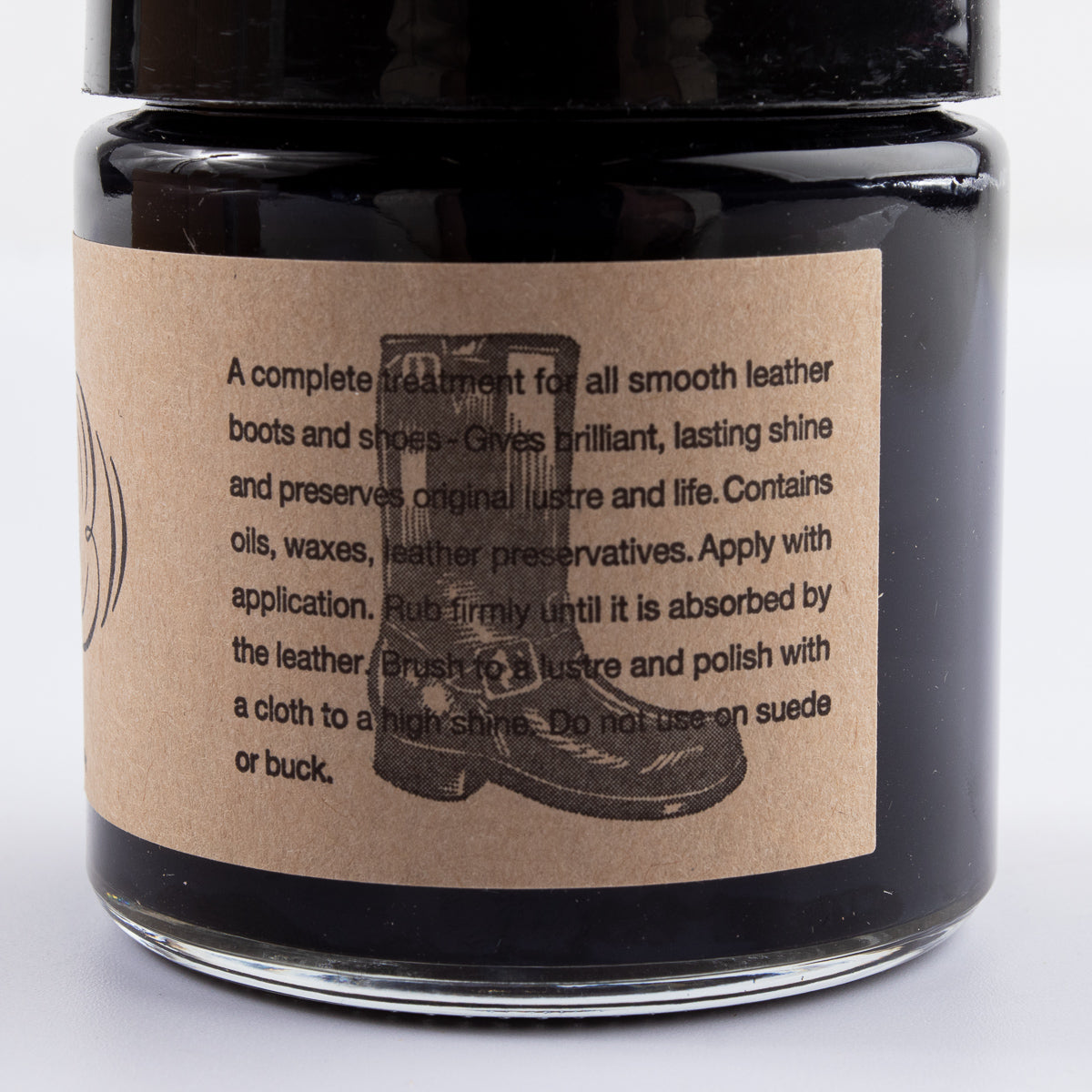 Clinch Boots The Mail's Shoe Care Co - Black Cream - Standard & Strange