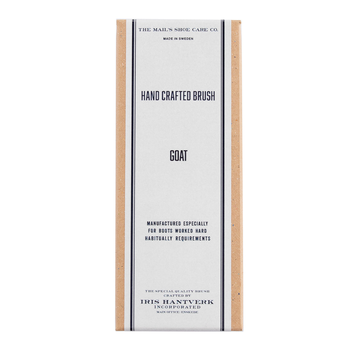 Clinch Boots The Mail's Shoe Care Co - Goat hair Brush - Standard & Strange