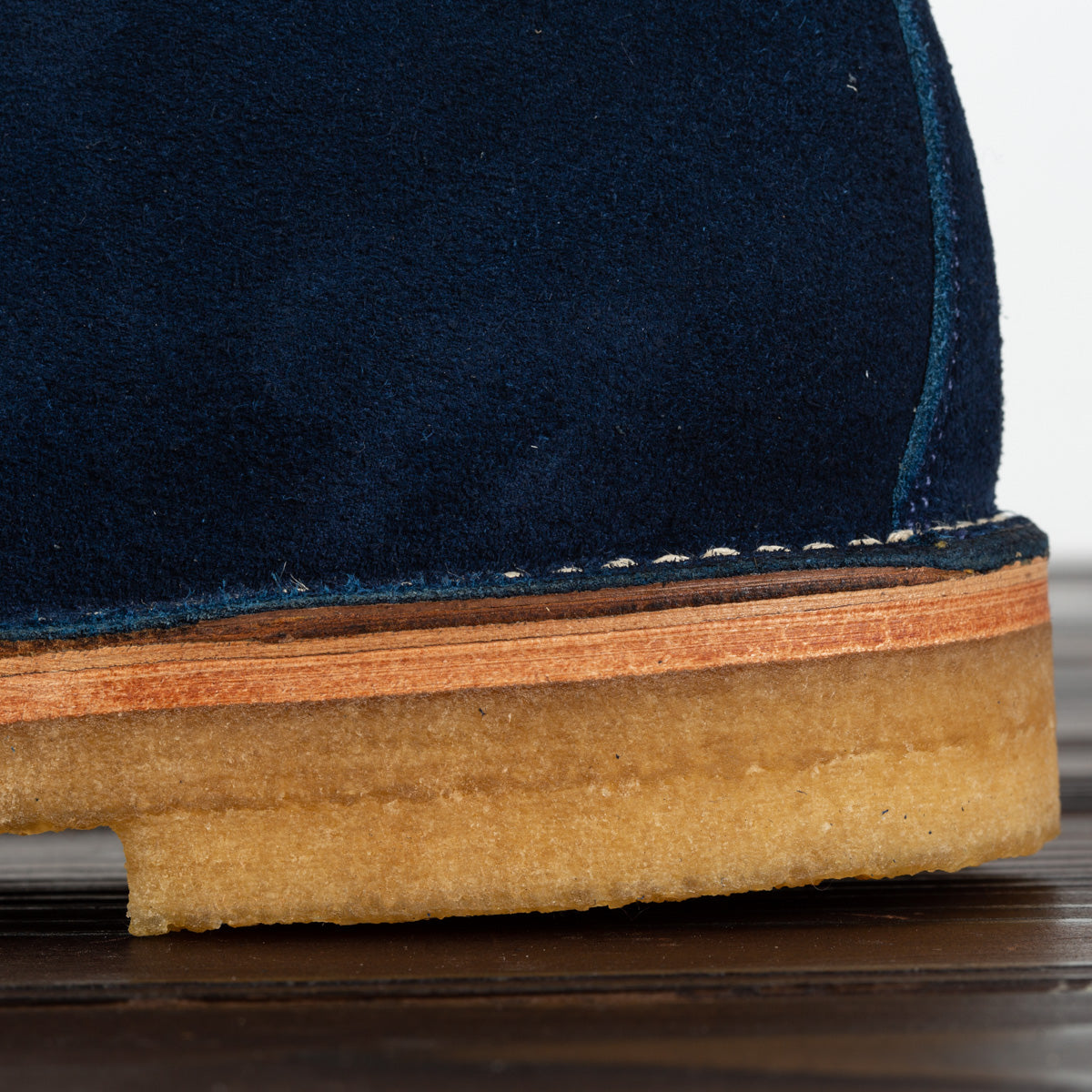 John Lofgren Desert Boots - Navy - Standard & Strange