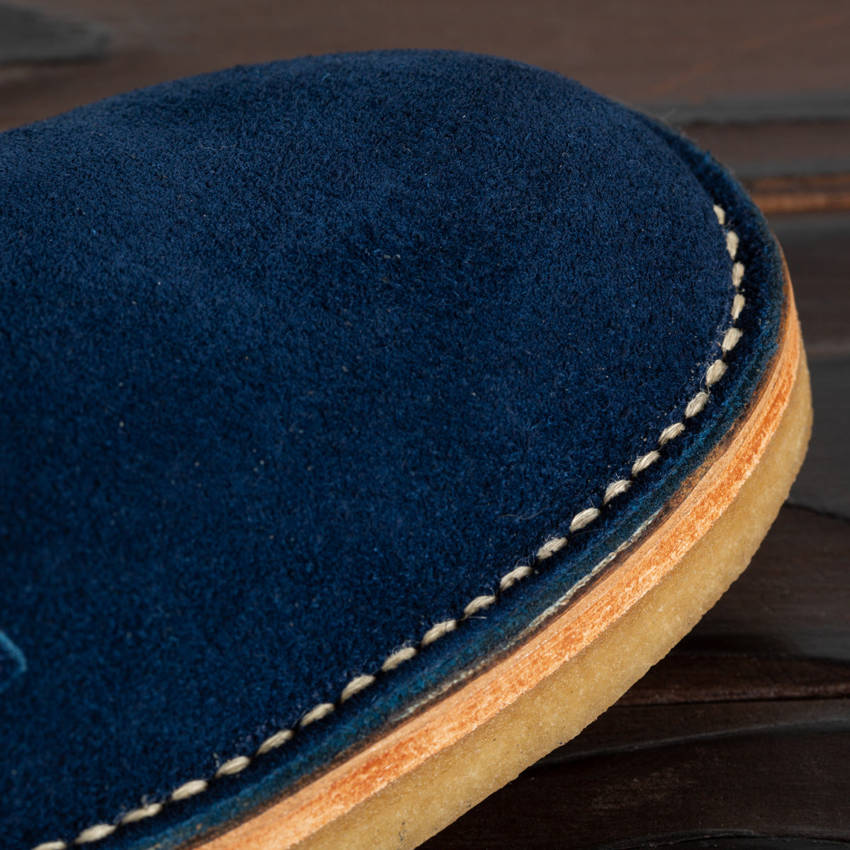 John Lofgren Desert Boots - Navy - Standard & Strange