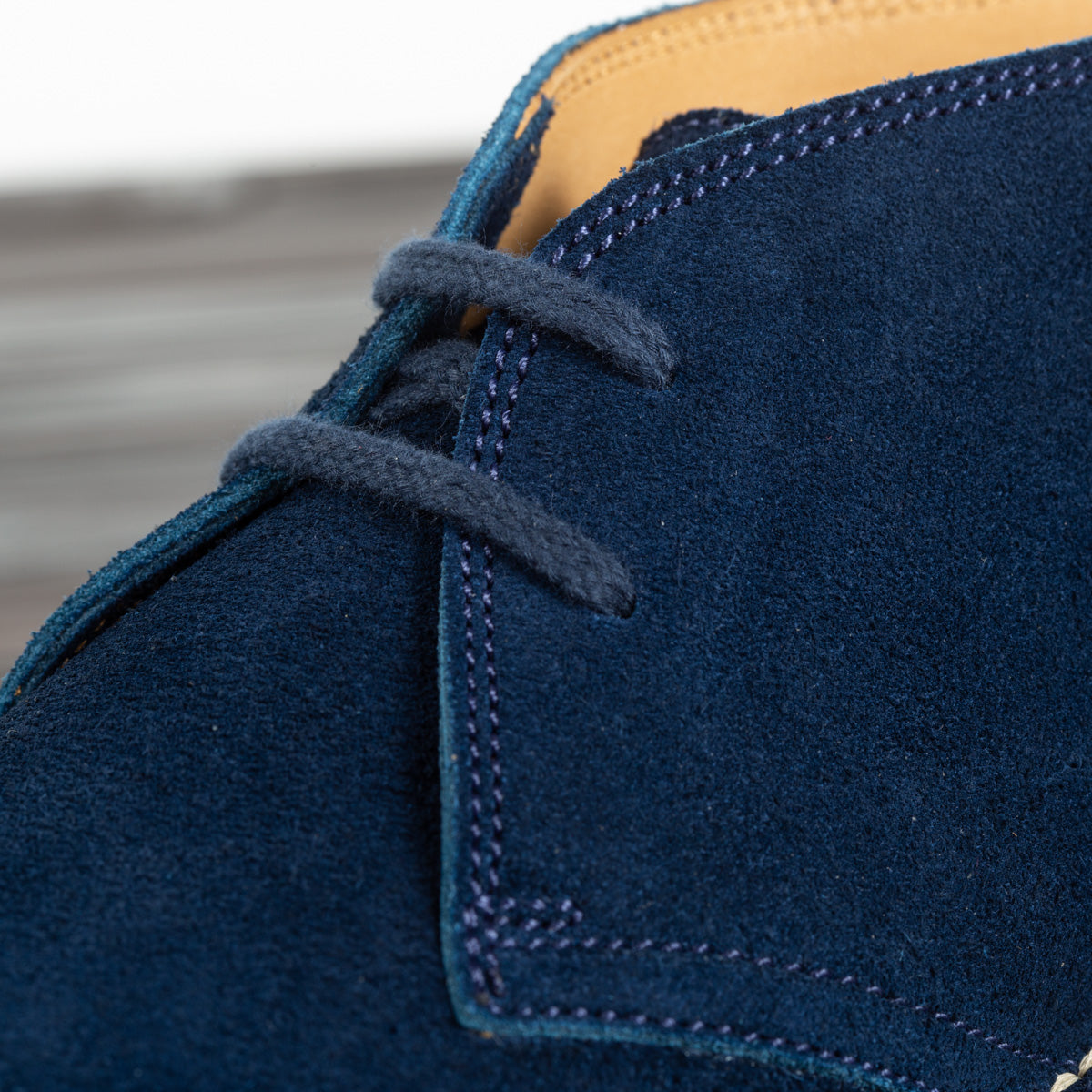 John Lofgren Desert Boots - Navy - Standard & Strange