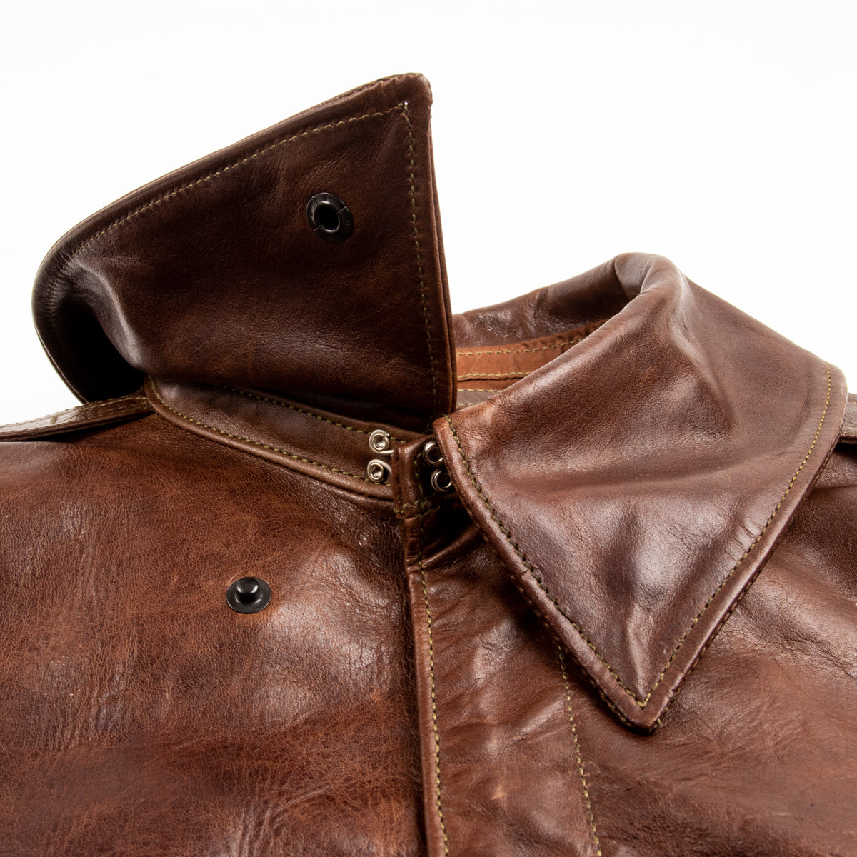 Eastman Leather Clothing Type A-2 Leather Jacket - 100th Bomb Group Chapel in the Flak - Standard & Strange