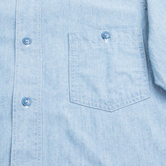 Eastman Leather Clothing USN Chambray Shirt - Blue - Standard & Strange
