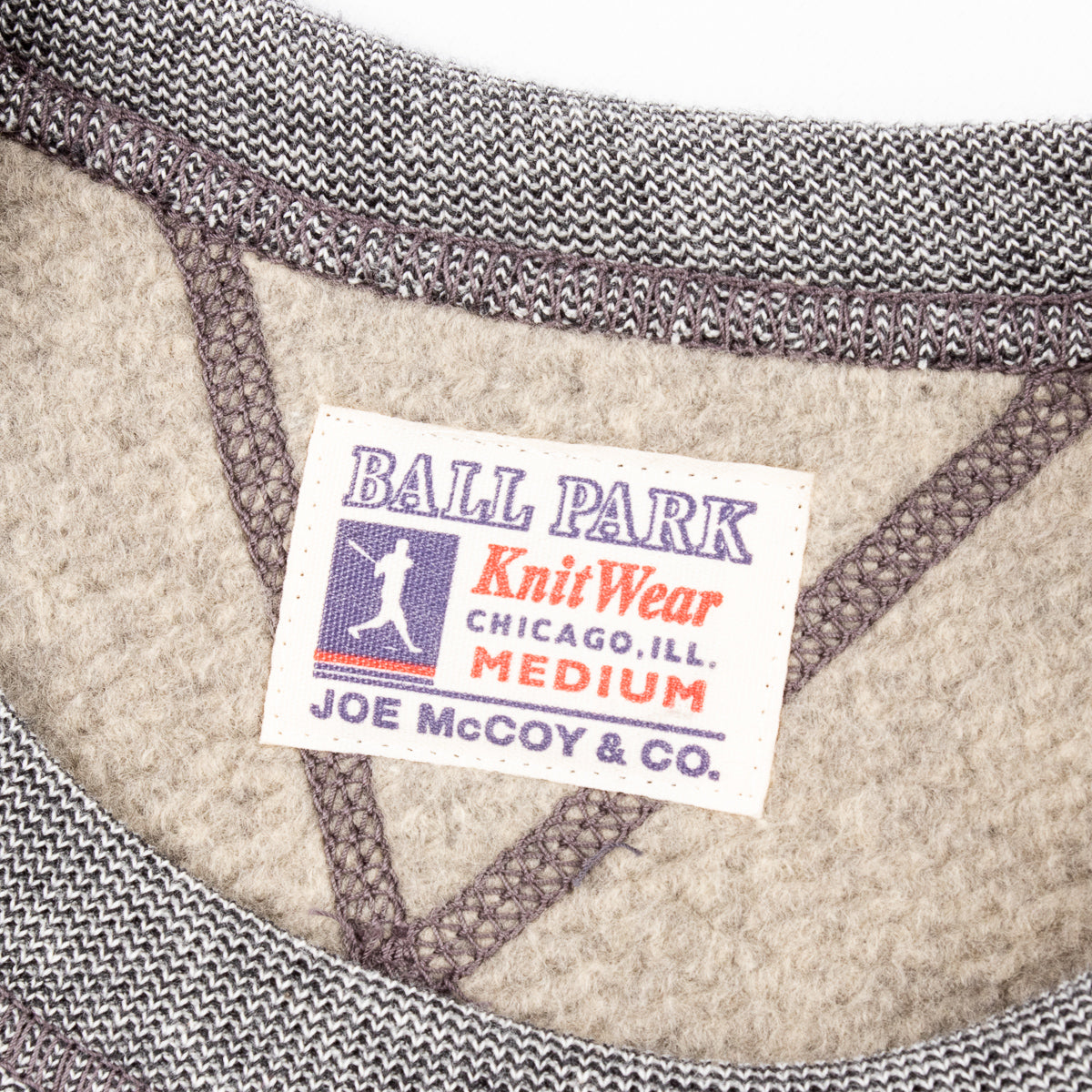 The Real McCoy's Salt & Pepper Crewneck Sweatshirt - Standard & Strange