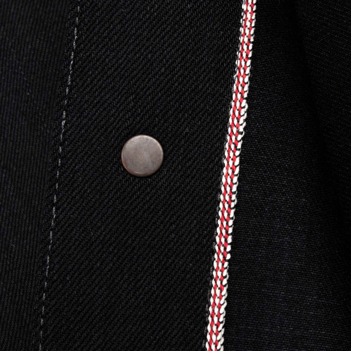 Indigofera Copeland Slim Fit Jacket - 14oz Black Gunpowder Selvedge - Standard & Strange
