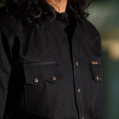 Indigofera Ryman Shirt - Black Denim - Standard & Strange