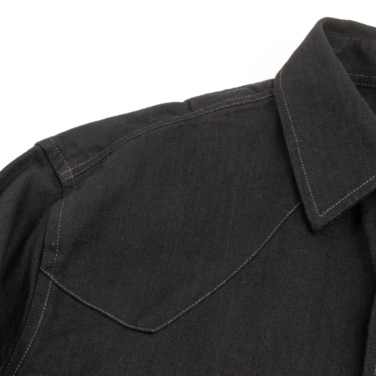 Indigofera Ryman Shirt - Black Denim Rinsed - Standard & Strange