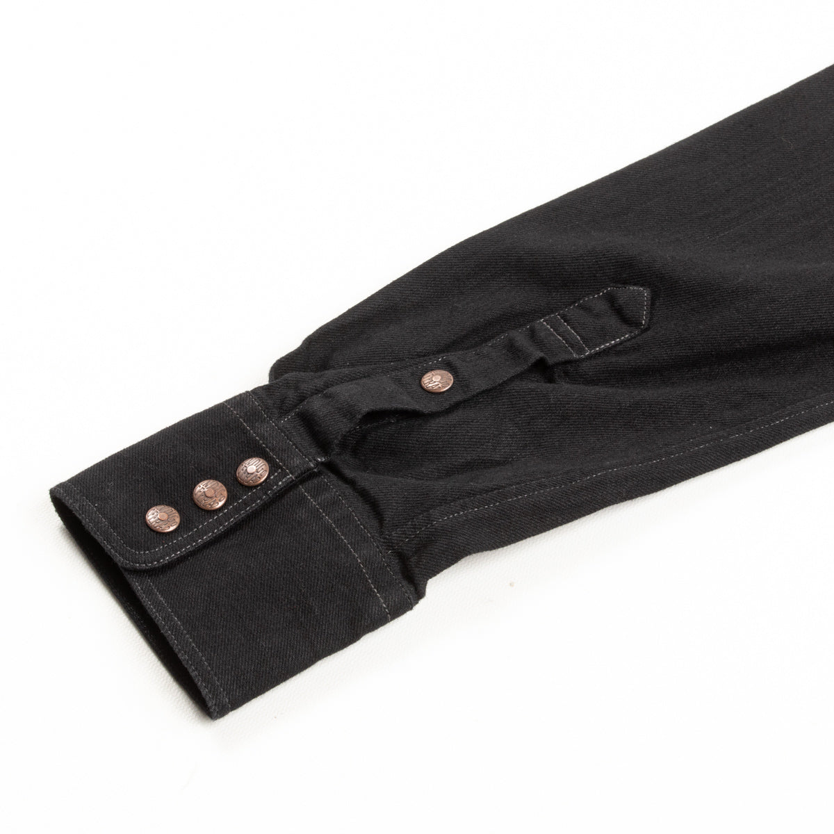 Indigofera Ryman Shirt - Black Denim Rinsed - Standard & Strange