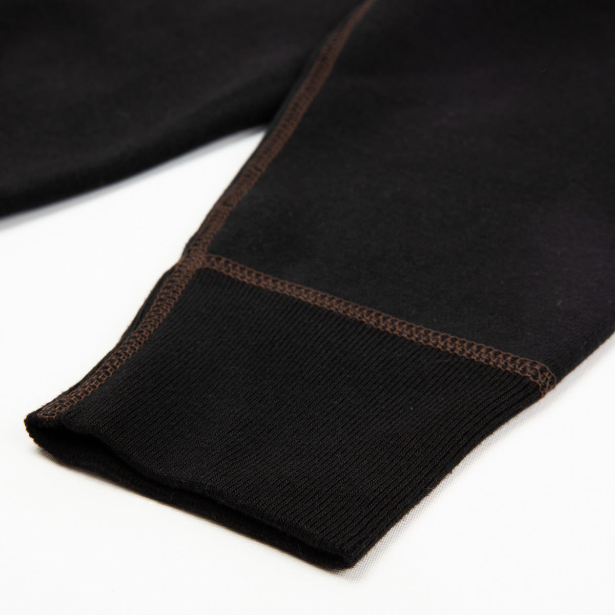 The Real McCoy's Loopwheel Crewneck Sweatshirt - Black - Standard & Strange