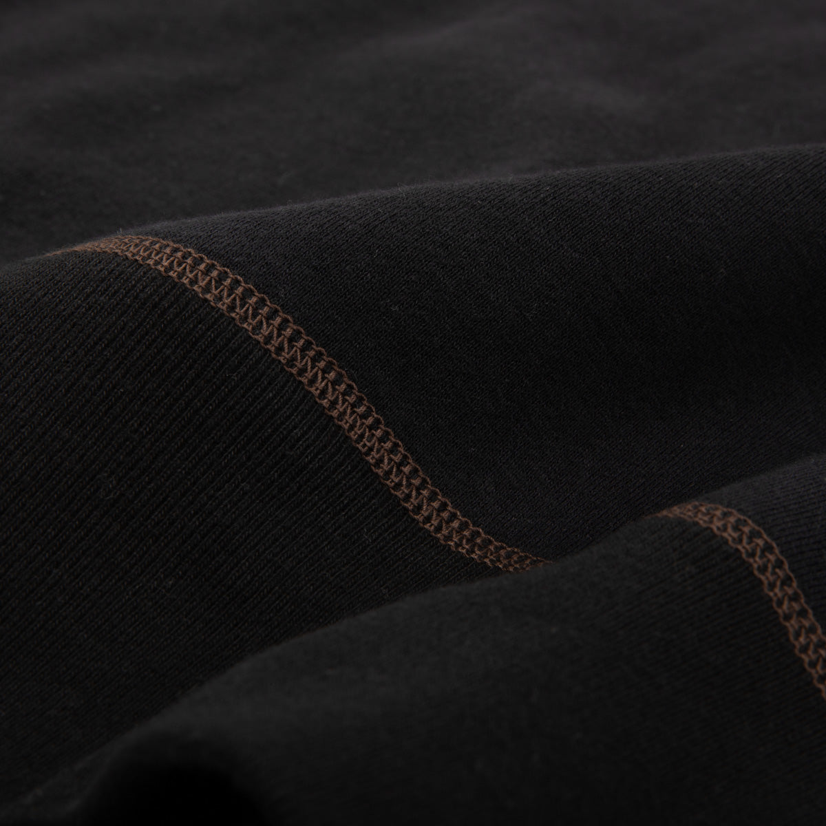 The Real McCoy's Loopwheel Crewneck Sweatshirt - Black - Standard & Strange