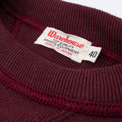 Warehouse Loopwheel Sweatshirt - Bordeaux - Standard & Strange