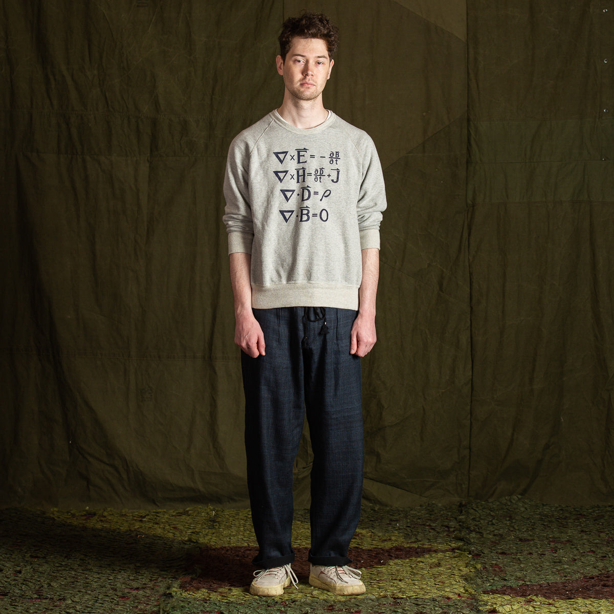 MotivMfg Dinner Track Pants - Midnight Tussah Silk Broadcloth - Standard & Strange