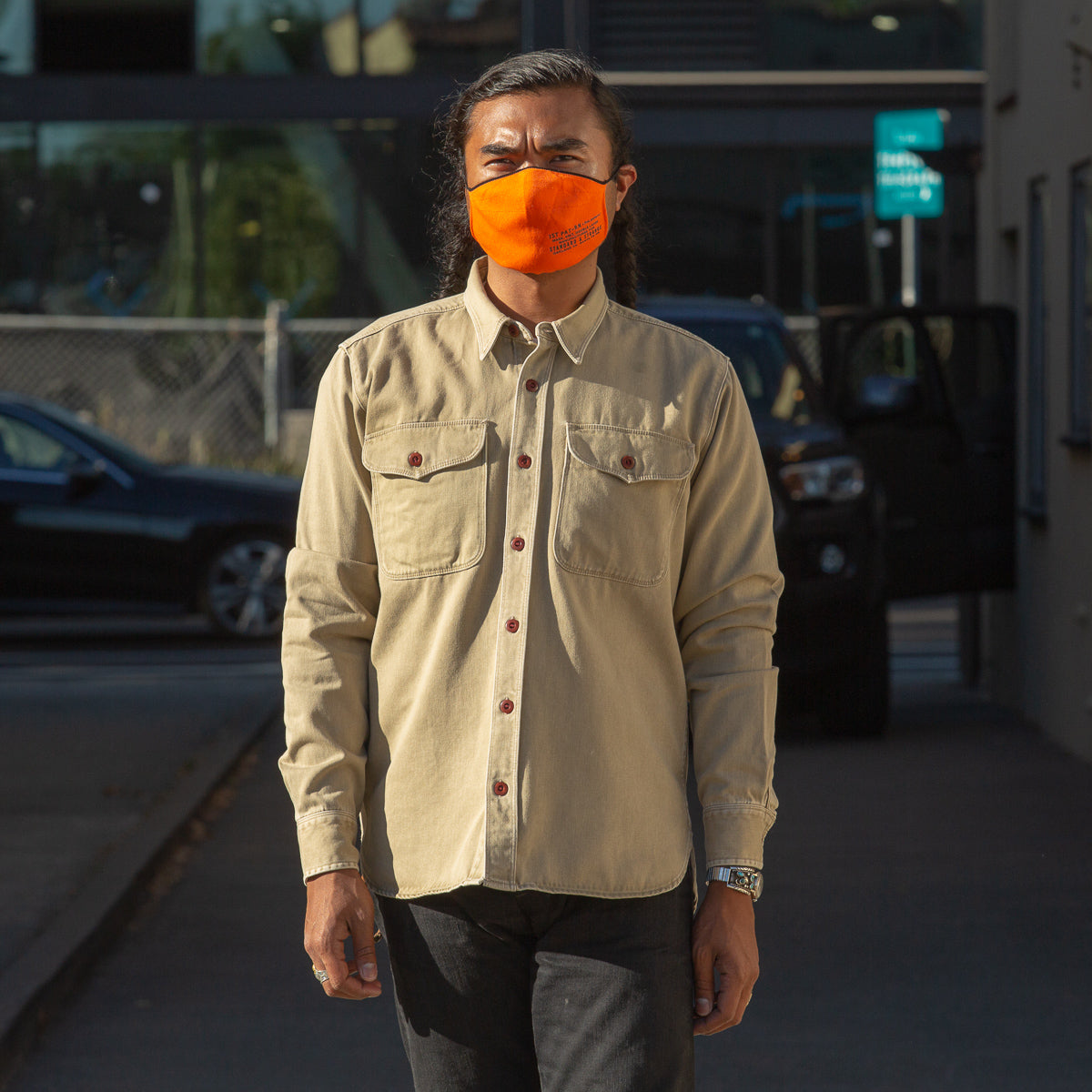 Freenote Utility Shirt - Khaki - Standard & Strange