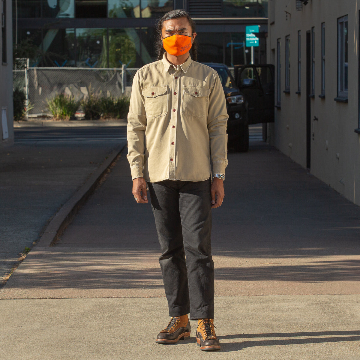 Freenote Utility Shirt - Khaki - Standard & Strange
