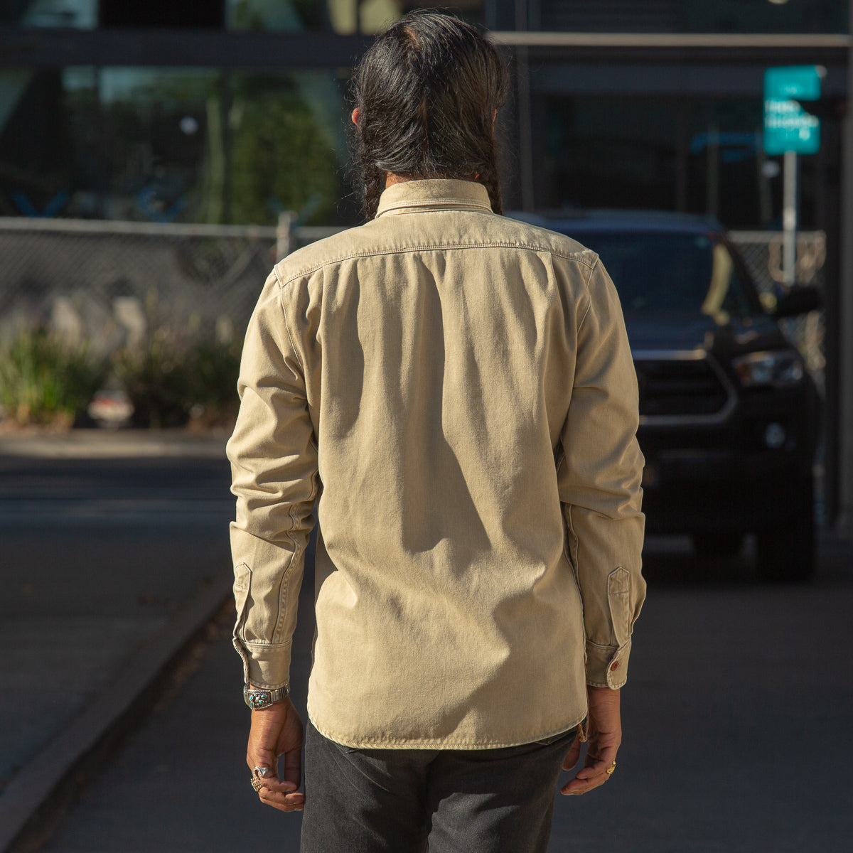 Freenote Utility Shirt - Khaki - Standard & Strange