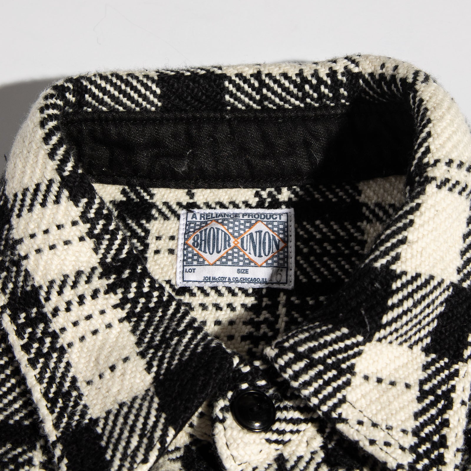 The Real McCoy's 8HU Heavy Weight Flannel Shirt - White - Standard & Strange