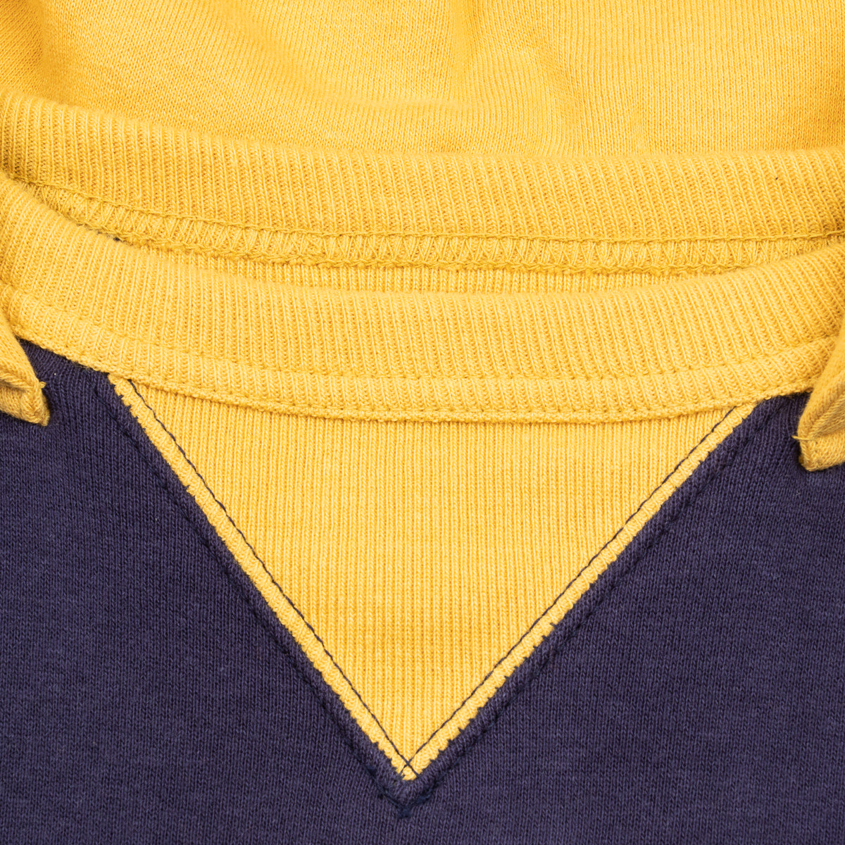 The Real McCoy's Loopwheel After Hooded Parka - Blue/Yellow - Standard & Strange